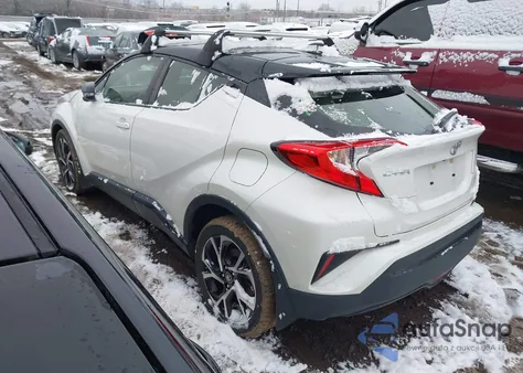 2019 Toyota C-Hr Xle from USA, damaged, VIN JTNKHMBX2K1019158